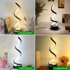 USB Powered Spiral Desk Lamp Simple And Adjustable LED Desk Lamp